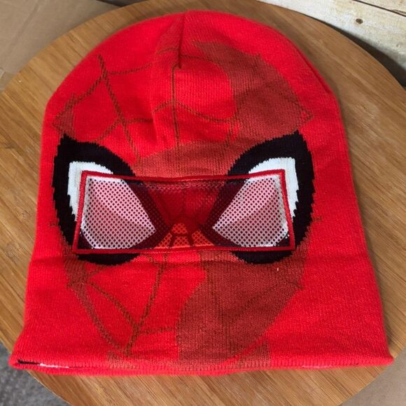 SPIDER MAN SNAPBACK AND BEANIE HAT BUNDLE EVERYDAY STREETWEAR SUPERHERO FUN - Picture 2 of 8